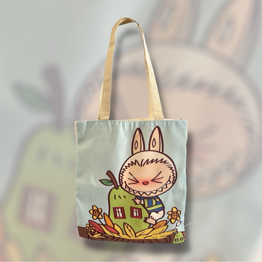 New Printed Labubu Tote Bag
